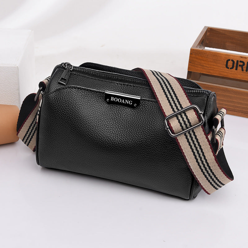 【Capa superior de piel de vaca】】Bolso de cuero suave