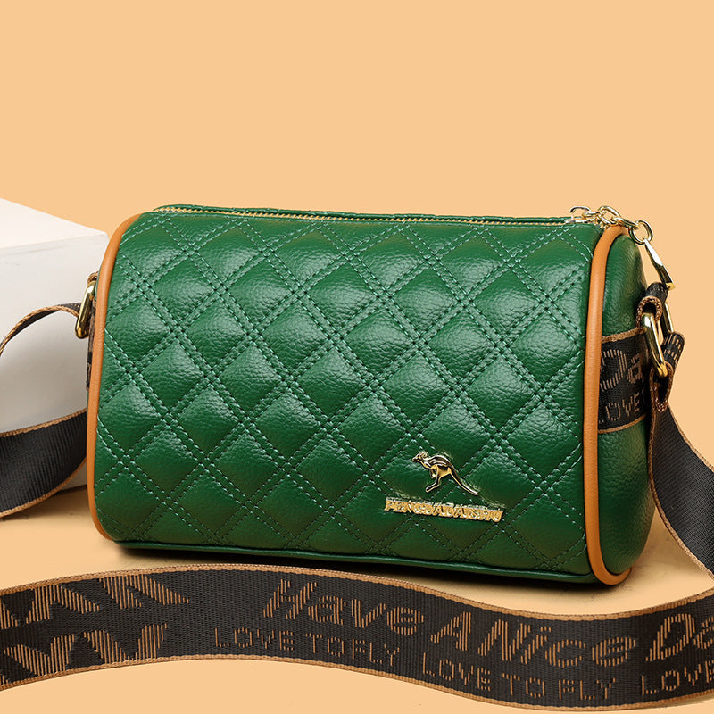 Bolso bandolera de piel suave
