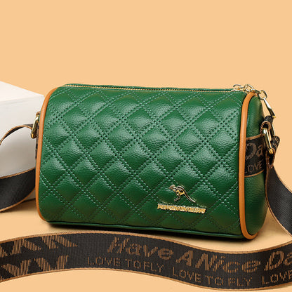 Bolso bandolera de piel suave