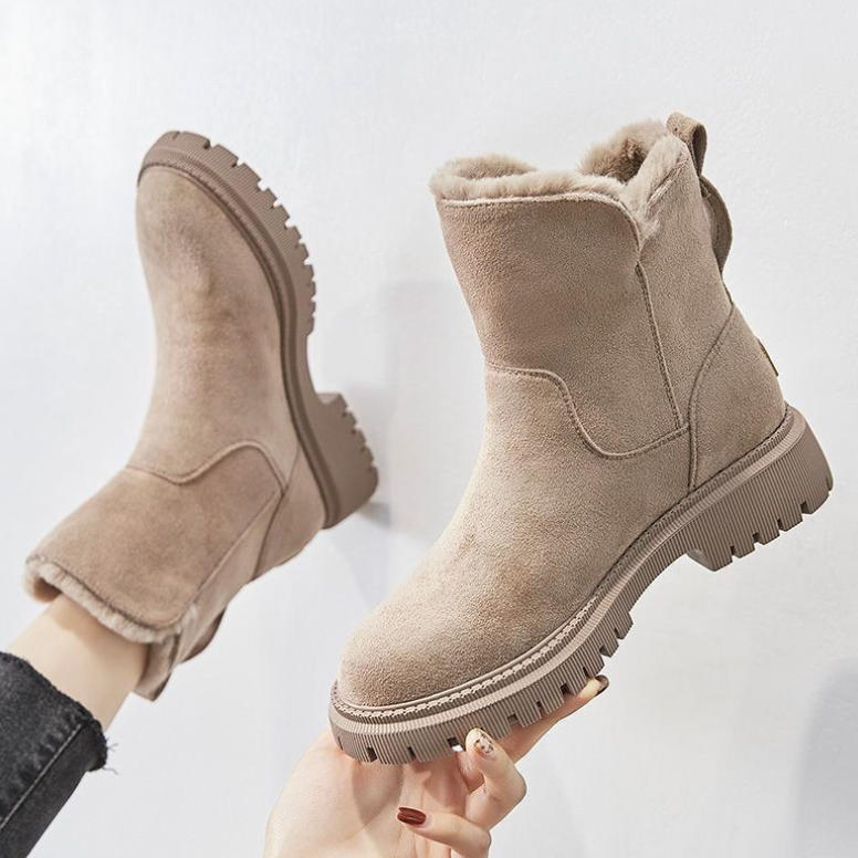 Botas de ante grueso