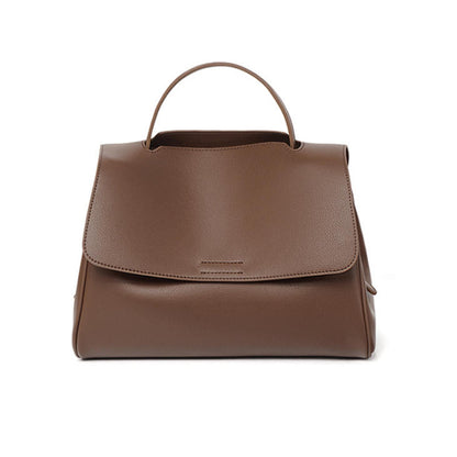 Bolso para mujer de piel auténtica con diseño minimalista