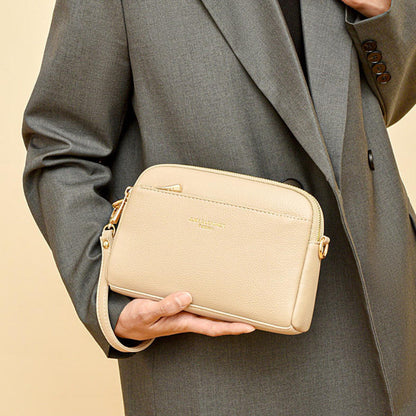 Bolso de mujer con doble compartimento y acabados de calidad