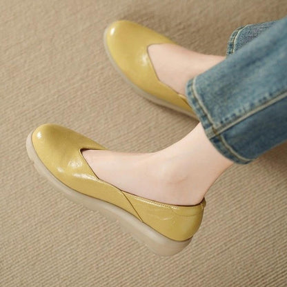 Zapatos de piel – tacón medio, 4 estaciones