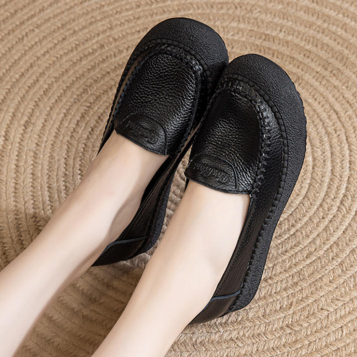 ¡Súper suaves! – Zapatos de piel genuina con suela de goma flexible