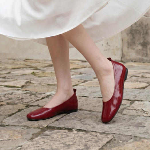 Zapatos de piel suave de corte bajo –Tallas completas
