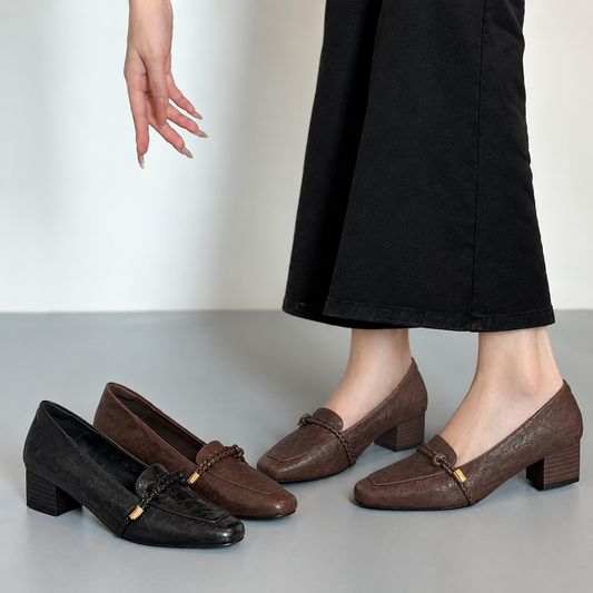 Zapatos de Piel Suave y Elegantes para Mujer