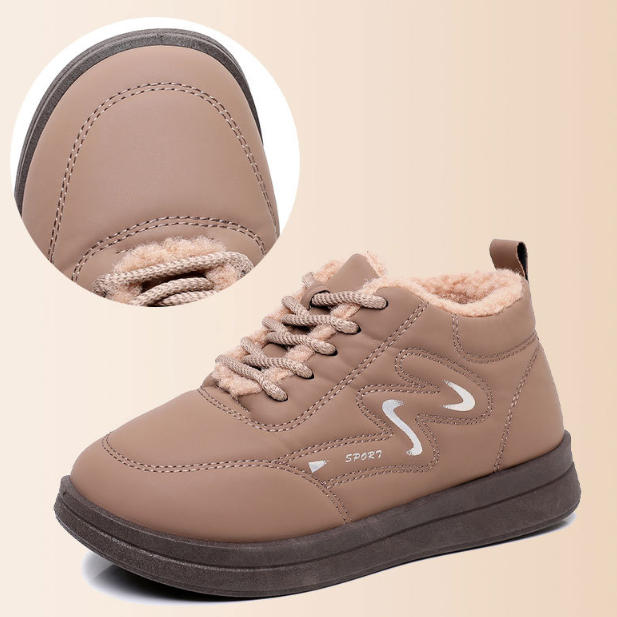 Mocasines de invierno con suela gruesa y antideslizantes