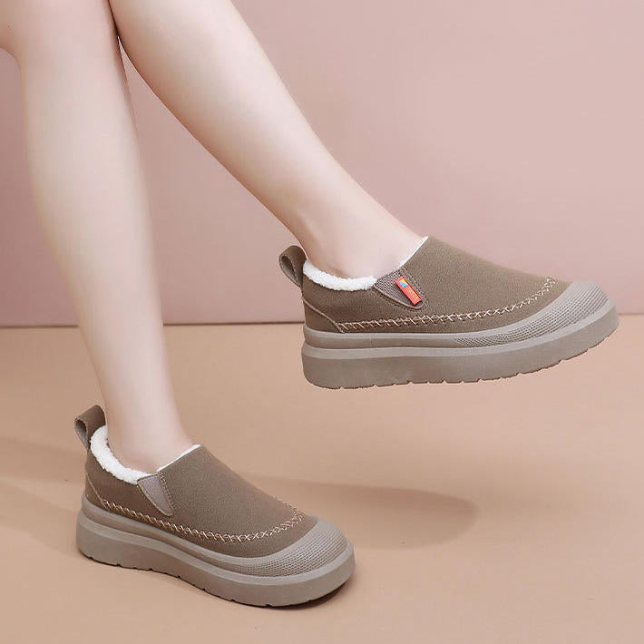 Botas de nieve antideslizantes de suela blanda