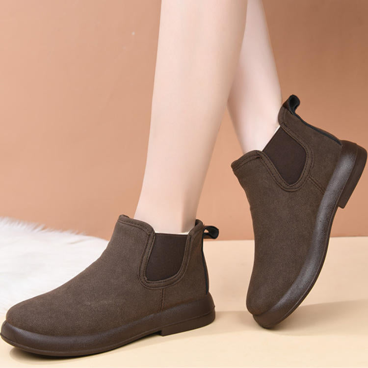 Botas de nieve planas antideslizantes