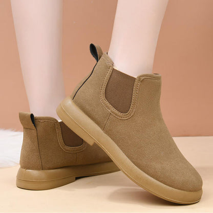 Botas de nieve planas antideslizantes