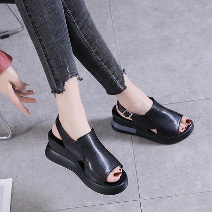 Sandalias ortopédicas de cuero