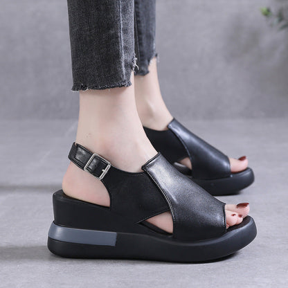 Sandalias ortopédicas de cuero