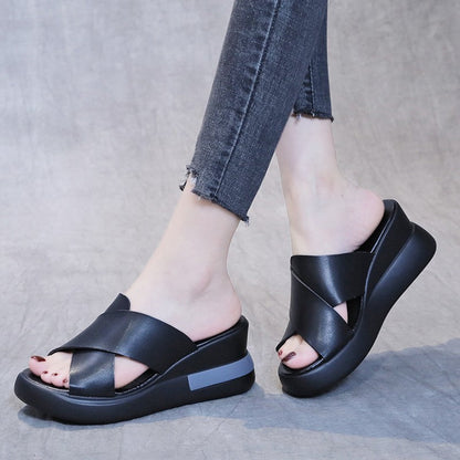Sandalias ortopédicas de cuero