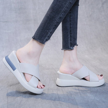 Sandalias ortopédicas de cuero
